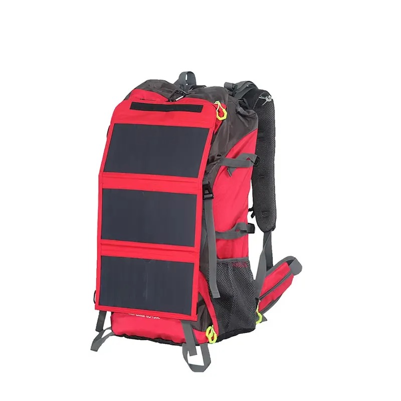 Hiking Backpack Waterproof - Mochila Solar Inteligente Personalizada 2026 com