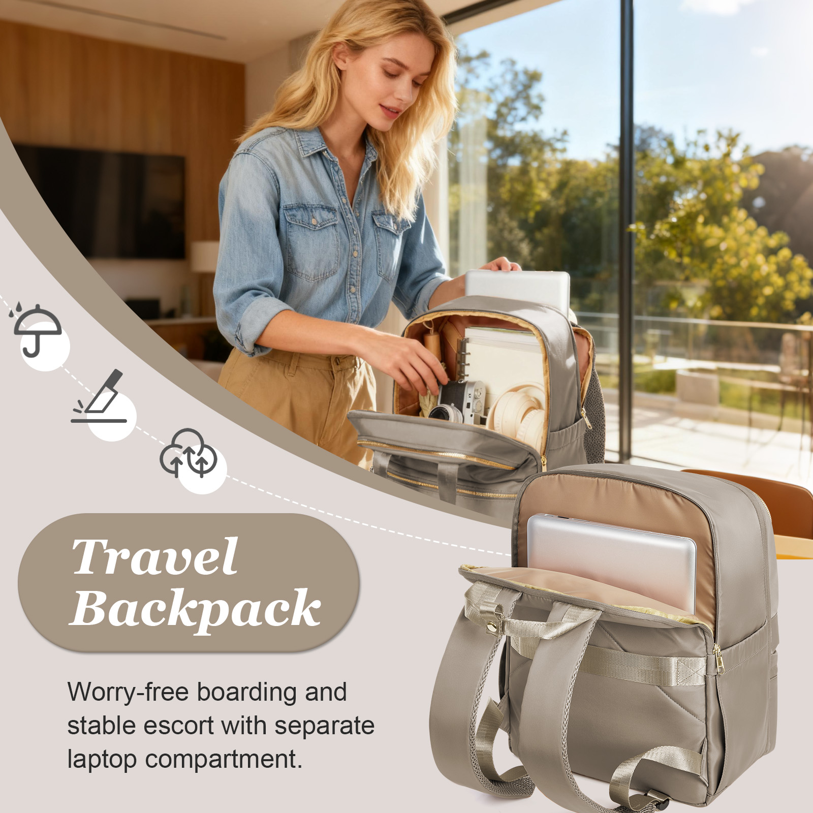 Ryanair 40x30x20 mochila de vi - Canvas Backpack Casual avaliação e preço