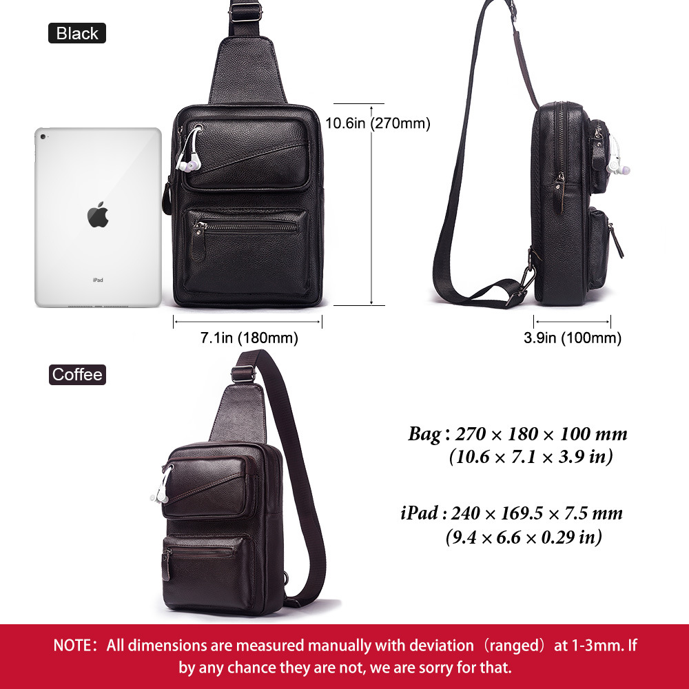 Bolsa Peito de Couro Real Mult - Fashion Backpack Women avaliação e preço